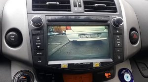 Вариант управления камерами переднего и заднего вида в автомобиле (демонстрация работы)