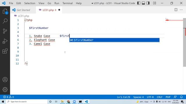 PHP Tutorial: Basics of PHP | Projects Based Web Development Tutorial 2022