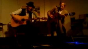 Gunnar Källström & KG Malm - Far, Allan Edwall-cover (Café Dubbelgöken 2010-10-02)