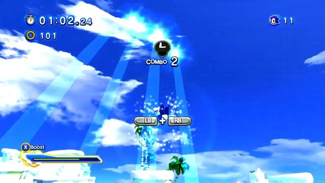 Sonic Generations - White World Effect Mod смотреть онлайн