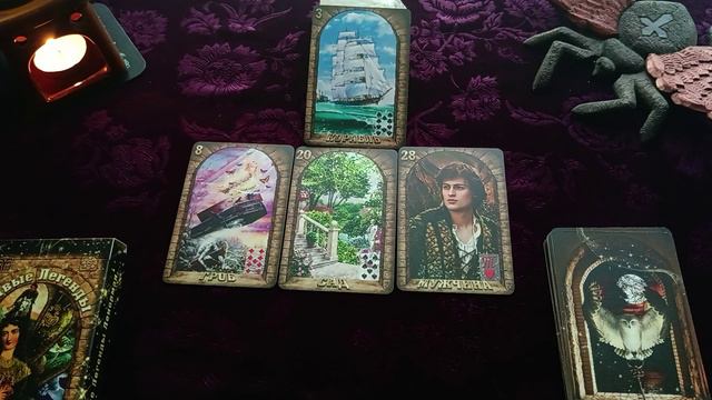 Таро ленорман - энергия дня по карте корабль.