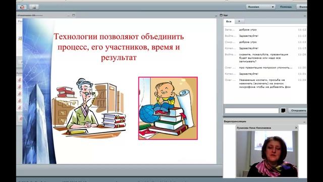 Вебинар Современные образовательные технологии 2012.11.19