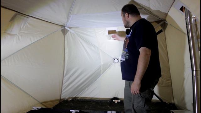 Обзор зимней рыболовной палатки Снегирь 4 Т long смотреть онлайн