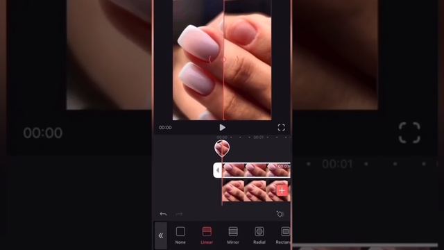 Как сделать видео маникюр до и после