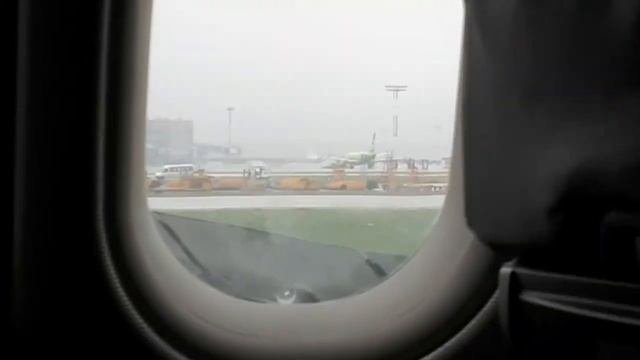 Посадка в Домодедово