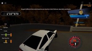 2:58 run in Initial D Roblox stage