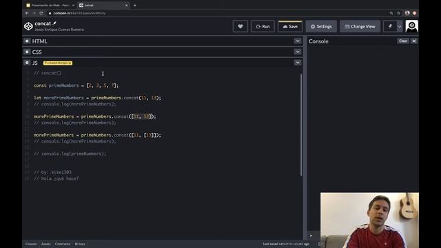 Método CONCAT | Javascript