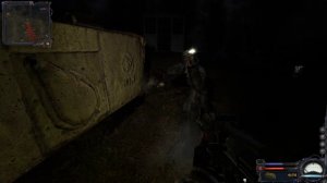 S.T.A.L.K.E.R. Clear Sky штурм позиции бандосов по ночи.