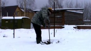 Землебур из шуруповерта