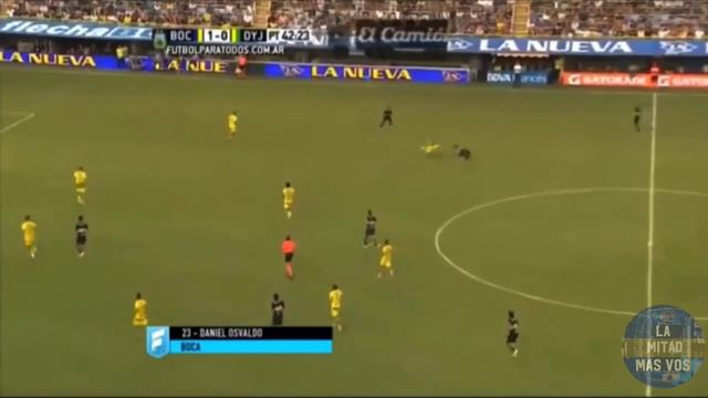 Goles de Daniel Osvaldo en Boca | La Mitad Más Vos смотреть онлайн
