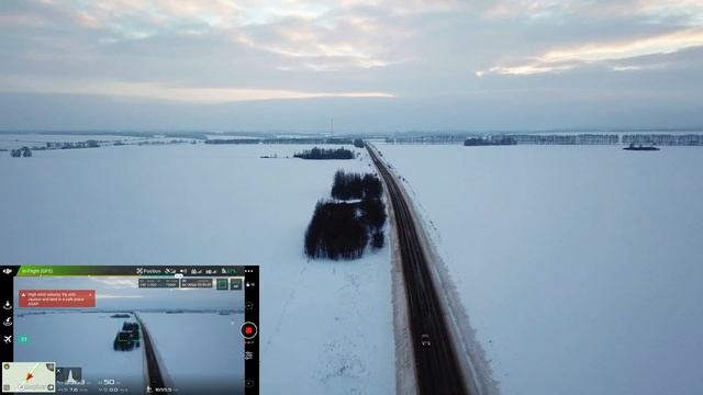 Тест Dji Mavic Pro в -20. Дальность полёта Dji Mavic Pro в мороз