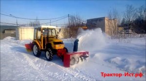 DF-244 со шнекоротором и щеткой