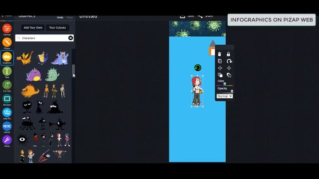 piZap's Quick Photo Editing Tutorial: Infographic on piZap Web смотреть онлайн