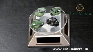 Природа камня рубин в цоизите