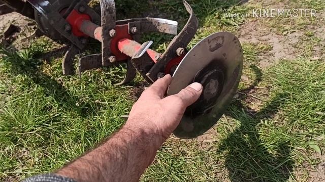 Мотоблок Форте. Фрезеровка. Как выставить сошник. смотреть онлайн