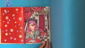 Обзор на скетчбук с ПОЛНОЦЕННЫМИ ИЛЛЮСТРАЦИЯМИ Valeri Vien (1часть)