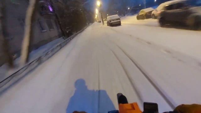 дрифт-карт из гироскутера