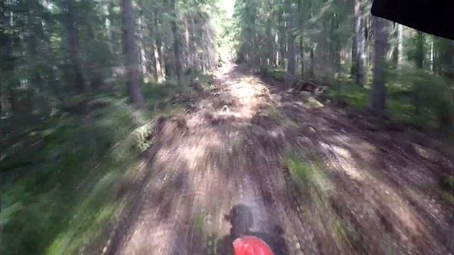Киржач зовет! Эндуро покатуха 1 сентября 2018. Honda XR250. смотреть онлайн