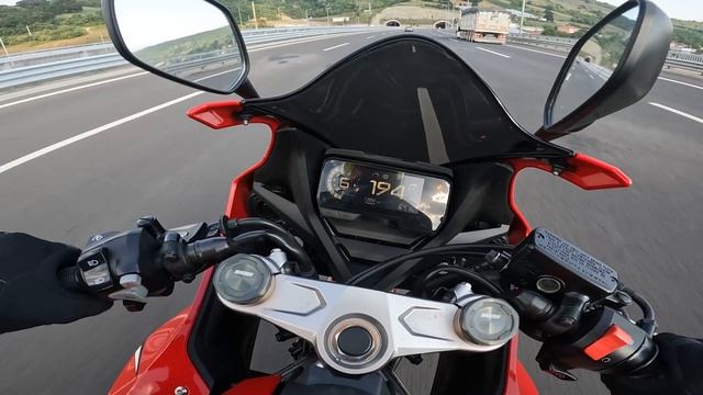 CBR650R Top Speed / 260 Km+ Çıldırdık :)