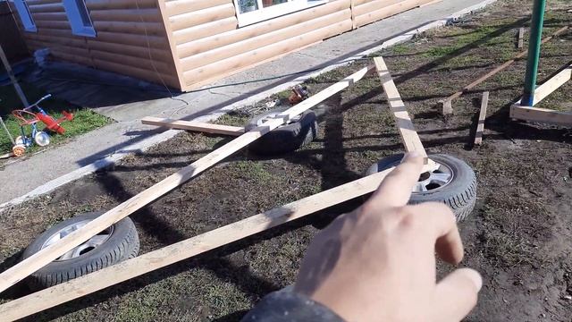 Простой гараж без фундамента своими руками смотреть онлайн