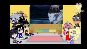 naruto friends and sensai react to Naruto as gojo / part 2 / gacha club