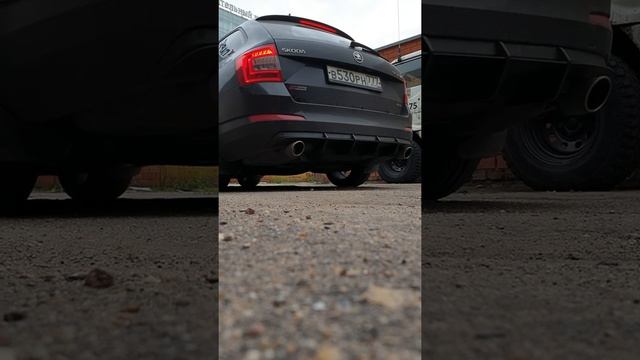 Выхлоп сток задние банки смотреть онлайн