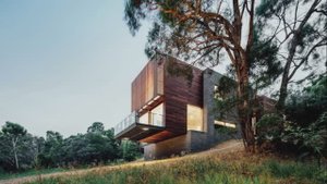 Дом на склоне в Австралии