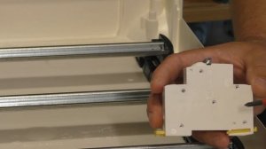 Глубина установки din рейки в шкафу Pragma