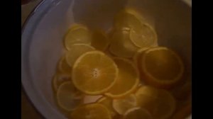 Компот из апельсинов и лимонов