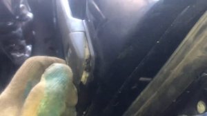 Как снять личинку замка двери Mercedes-Benz W210