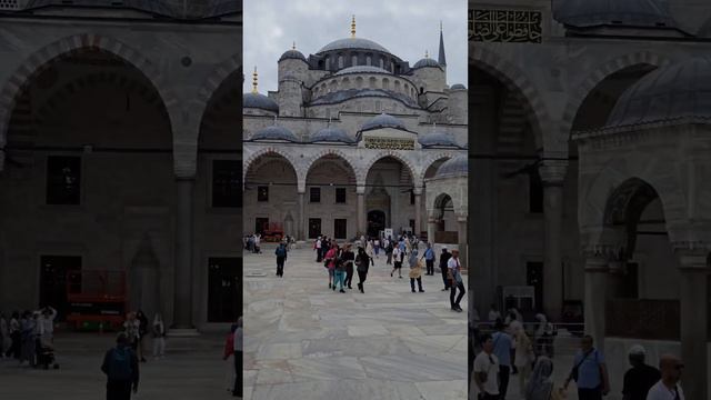 The Blue Mosque in Istanbul, Turkey #travel #balkan #bluemosque #istanbul #turkey