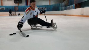 PRO - Следж-хоккей. Броски.