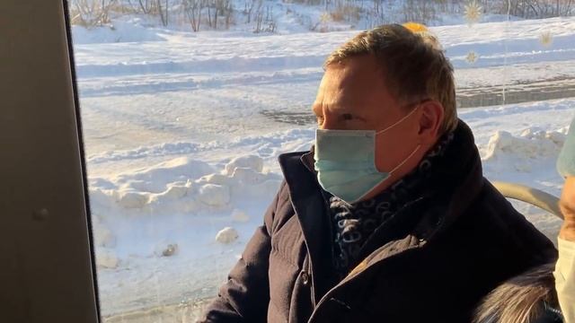 В Омске сегодня торжественно открыли дорогу-дублер улицы 70 лет Октября смотреть онлайн