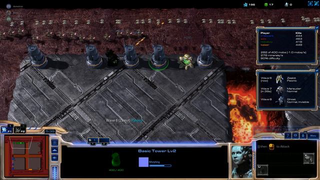 4K StarCraft II 2020 TOWER DEFENCE GAMEPLAY STARCRAFT 2 смотреть онлайн
