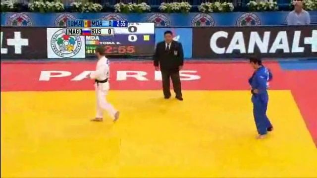 JUDO 2011 World Championships: Sergiu Toma (MDA) - Sirazhudin Magomedov (RUS) смотреть онлайн