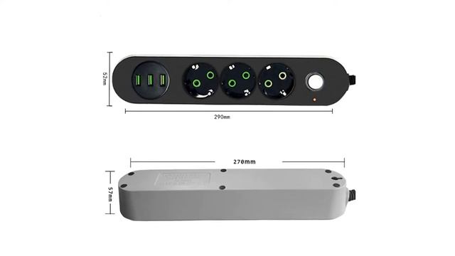 Сетевой фильтр, европейская и русская лента питания с 3 usb-портами, электрический удлинитель, смотреть онлайн