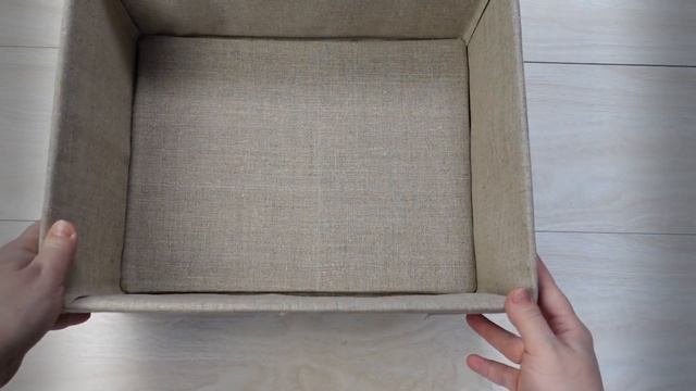 Очень красивая корзина из картонной коробки и бельевой веревки. Идея для организации и хранения