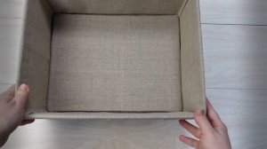 Очень красивая корзина из картонной коробки и бельевой веревки. Идея для организации и хранения