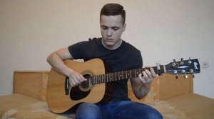 Ласковый май - Розовый вечер на гитаре (отрывок)