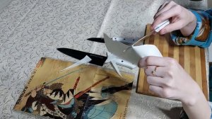 Распаковка — Набор ножей Samura Harakiri SHR-0220W