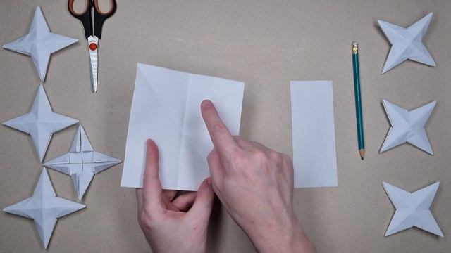 DIY ✨ - How to make a 4 pointed Ninja Star SHURIKEN from 1 sheet of A4 paper (version 2.0) смотреть онлайн