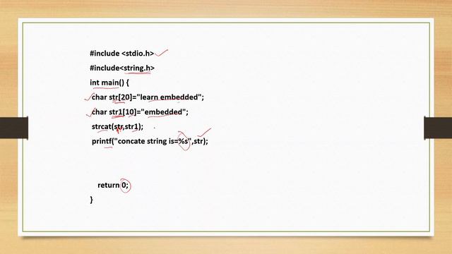 strcat in c programming | string library function || Concatenating Two Strings in C