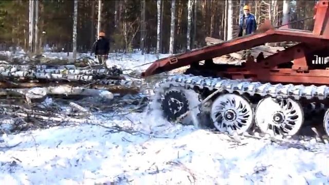 Трелёвочный трактор ОТЗ-320