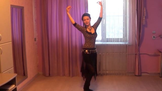 Связка №1 на ритм Чифтетелли . УРОКИ  BELLY DANCE. Уровень продолжающие.