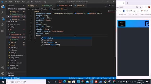 Real Time Chat Application using React and Firebase in Malayalam ...