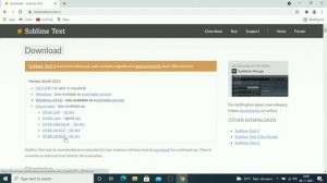 How to install sublime text editor ?(for typing html code)