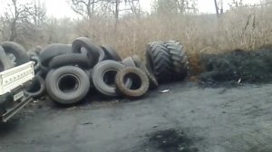 Утилизация старых шин