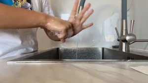 Амангельдиева Айдана, правила мытья рук по стандарту ен-1500