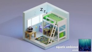 scizzie - aquatic ambience | Illustration Concepts | Project 3 (Visualizer)