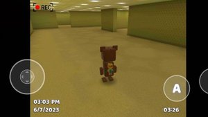 Жуткая пасхалка в игре Super Bear Adventure. Backrooms